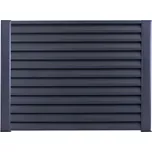 Ocelový plotový panel s lamelami Z…