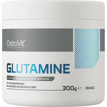 Aminokyselina OstroVit Glutamin v prášku - Glutamine Powder (300 g, Pomeranč)