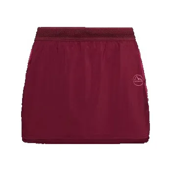 Dámská sukně La Sportiva AUSTER SKIRT Women Redwood/Rosebay červená M