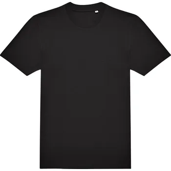 pracovní tričko B&C Tričko B&C E220 z těžké bavlny, krátký rukáv, pánské COT01011T00204-black XL Černá