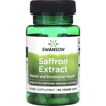 Přírodní produkt Swanson Saffron Extract 30 mg 60 cps.