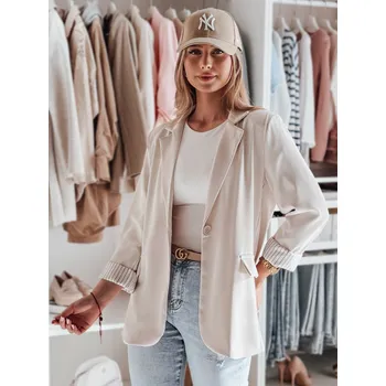 Pánský blejzr Smetanový dámský blejzr RESIDAL PY0122 Velikost: ONE SIZE