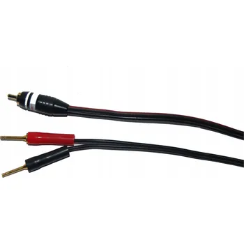 Audio kabel Reproduktorový kabel RCA/2 kolíky rovné, vodič 2x1,5mm, 10m