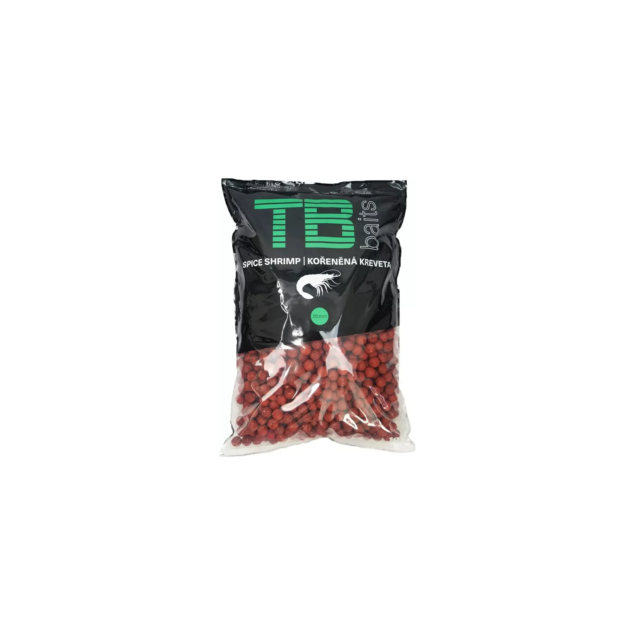 Fotografie 1 - Boilies TB Baits Boilie 20 mm/10 kg Spice Shrimp