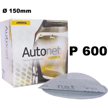Brusný papír Mirka AUTONET brusná mřížka P600 D150mm s.zip