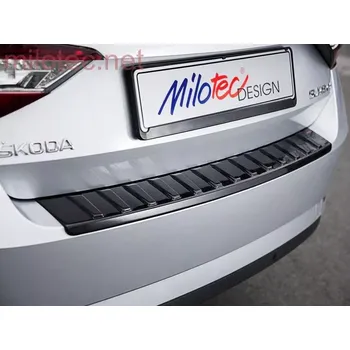 Tuning Práh pátých dveří s výstupky, ABS-černá metalíza, Škoda Superb III. Limousine (3 443 04)