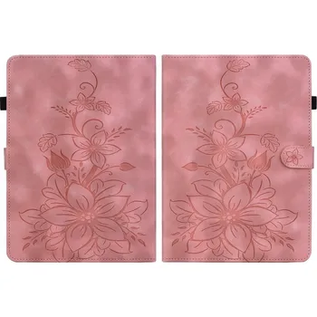 Pouzdro na tablet VSECHNONAMOBIL 99226 ART LILY Zaklápěcí pouzdro Amazon Kindle Paperwhite 2024 růžové