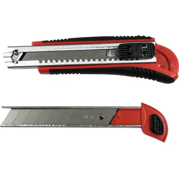 Pracovní nůž Řezací nůž 2-složková rukojeť šoupátko zajištění čepele - 071566 271