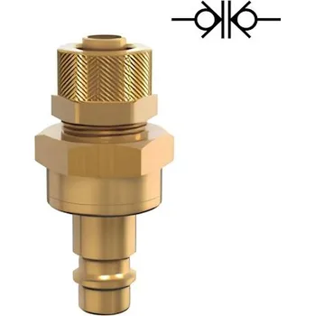 Fitinka Lüdecke vsuvka Standard, matice 8/6 mm, oboustranně uzavíratelná