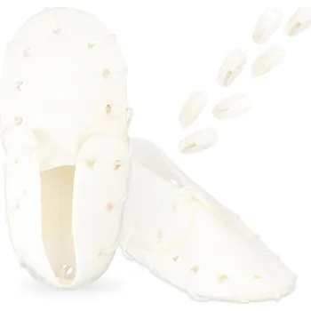 Pamlsek pro psa 2x psí pamlsek PŘÍRODNÍ KOST na ŽVÝKÁNÍ KOPYTO 12,5 cm Žvýkací Pamlsky z Hovězí Kůže