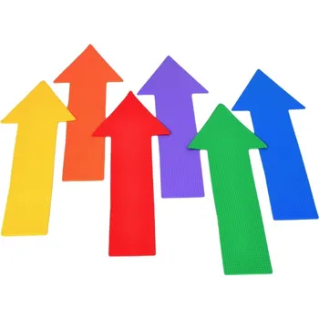 Sportovní kužel Köck-Sport Köck Sport - Značka na podlahu Šipka rovná 1 ks Žlutá