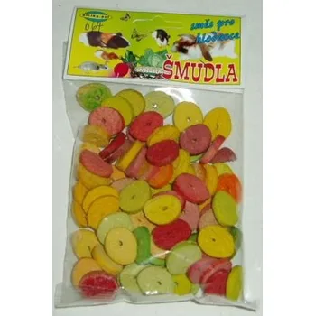 Krmivo pro hlodavce Šmudla ovocná směs 90g mix hlodavec