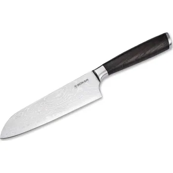 Böker Solingen Santoku Meisterklinge Damast