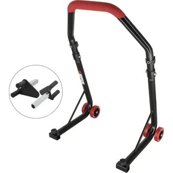 SEFIS D18 univerzální přední moto stojan - červený - vidle