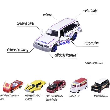 autíčko Majorette Anniversary Edition Autíčko Premium, 6 druhů