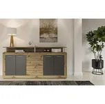 Komoda 4D4S Pretoria artisan/šedá