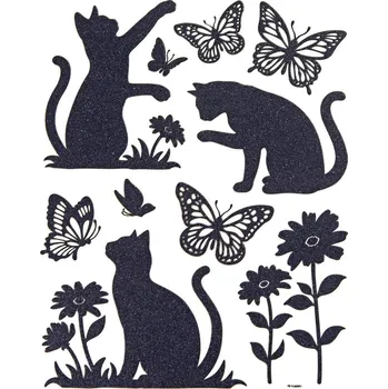 Odstranitelné tetování 3Pagen Tetování na zeď Kočky