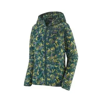 Dámská větrovka Patagonia Houdini Jacket Women Wild Botanist: Wetland Blue zelená M