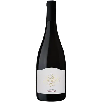 Víno Merlot Terroir, pozdní sběr, "Podkovné", Sůkal