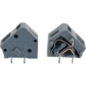 Elektrický konektor WAGO 236-401 svorkovnice 1pól, rozteč 5,08mm, 24A/320V, vstup 45