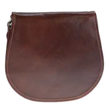 Kabelka NovaKabelka.cz Kožená italská crossbody kabelka Cleo Cafe