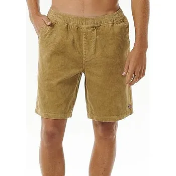 Pánské kraťasy šortky Rip Curl CLASSIC SURF CORD VOLLEY Dark Khaki velikost M