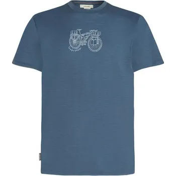Pánské tričko Icebreaker Mens Merino 150 Tech Lite SS Tee Adventure Ride, Dawn M + Dárek a Doprava zdarma