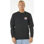 mikina Rip Curl WETSUIT ICON CREW Black Marle velikost S