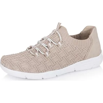Dámská obuv Dámské tenisky RIEKER L7463-62 béžová S5 42