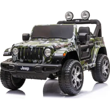 Dětské elektrovozidlo Mamido Elektrické autíčko Jeep Wrangler maskačové