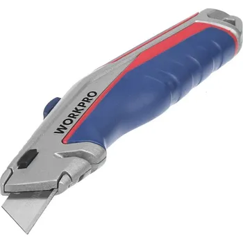 Pracovní nůž Automatický vysouvací nůž se zásobníkem WORKPRO - WP213014