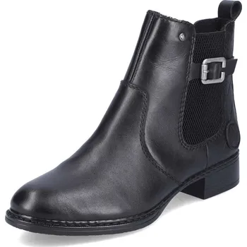 Dámské kozačky Dámská kotníková obuv RIEKER 73485-00 černá W4 40