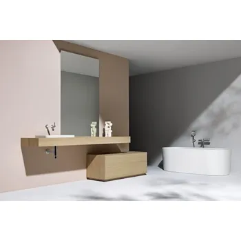 Koupelnový nábytek LAUFEN Laufen, Police pro nábytkový element 1200mm, H4092461502501 Varianta: Světlý dub