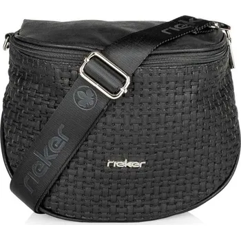 Kabelka Dámská ledvinka RIEKER C1926-021-T5 černá W5 -UNI-