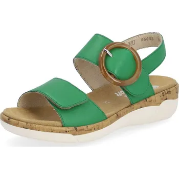 Dámské sandále Rieker Dámské sandály REMONTE R6853-53 zelená S4 44