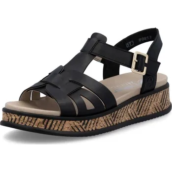 Dámské sandále Dámské sandály RIEKER W0853-00 černá S5 42