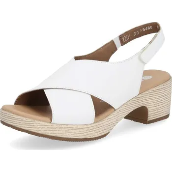 Dámské sandále Rieker Dámské sandály REMONTE D0N54-80 bílá S4 42