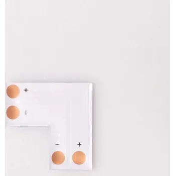 LED páska Eco Light LED MONO 10mm úhlový konektor "L"