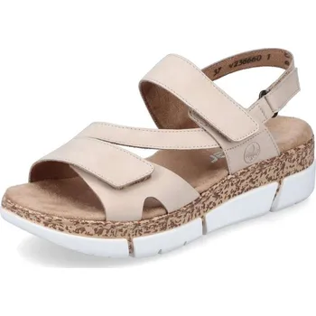 Dámské sandále Dámské sandály RIEKER V2366-60 béžová S5 39