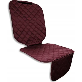 OCHRANNÁ PODLOŽKA pod AUTOSEDAČKU, ochrana sedadla, ISOFIX, BORDOVÁ
