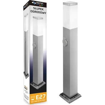 Venkovní osvětlení LED Zahradní Lampa 65cm venkovní sloupek stojací E27 LED