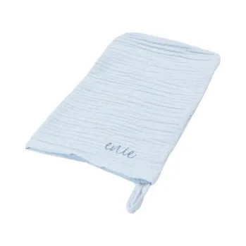 enie baby Mušelínové žinky světle modré - 2ks