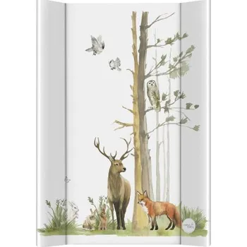 Dětské zboží CEBA BABY Podložka přebalovací 2-hranná měkká (50x70) Basic Woodland