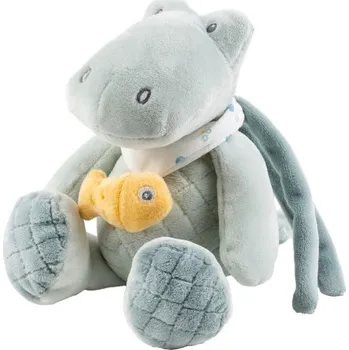 plyšák NATTOU Krokodýl plyšový hudební Romeo 23 cm Romeo, Jules & Sally