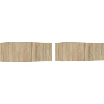 Televizní stolek TV stolek dub sonoma 80x30x30 cm