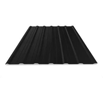 STATO Trapézový plech T18 poly - RAL 9005 (černá) - 0,5x1170x3000