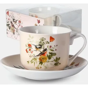 Šálek s podšálkem 400 ml CELESTE JUMBO