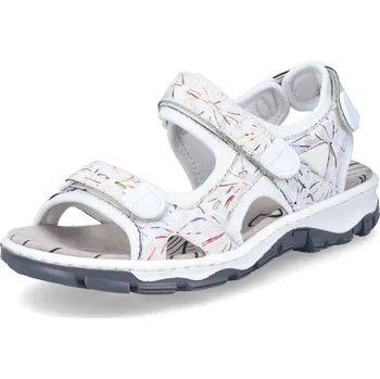 Dámské sandále Dámské sandály RIEKER 68872-90 bílá S5 41