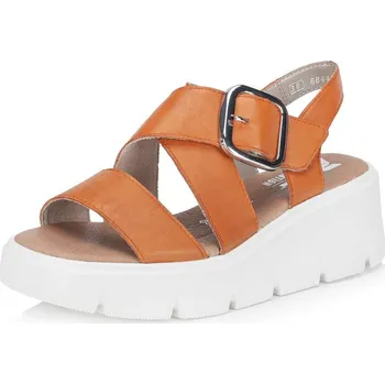 Dámské sandále Dámské sandály RIEKER REVOLUTION W1550-38 oranžová S4 43