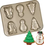 Forma na cukroví kovová 35x26 cm SPRINGOS KI0119 zlatá